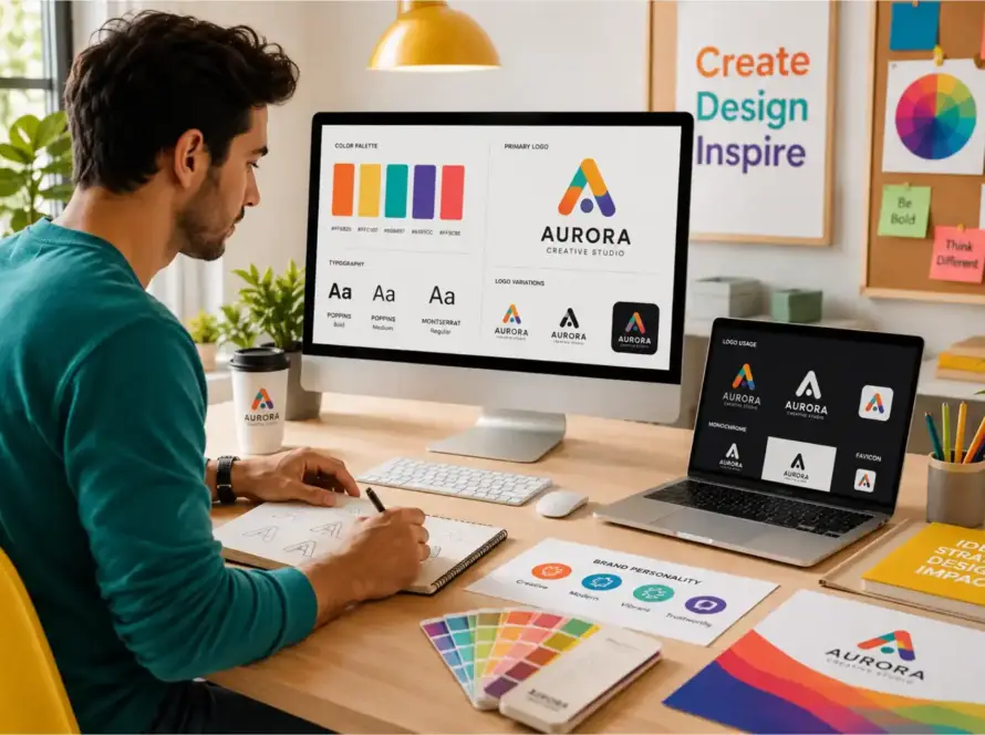 Colour Palatte & Typography System
