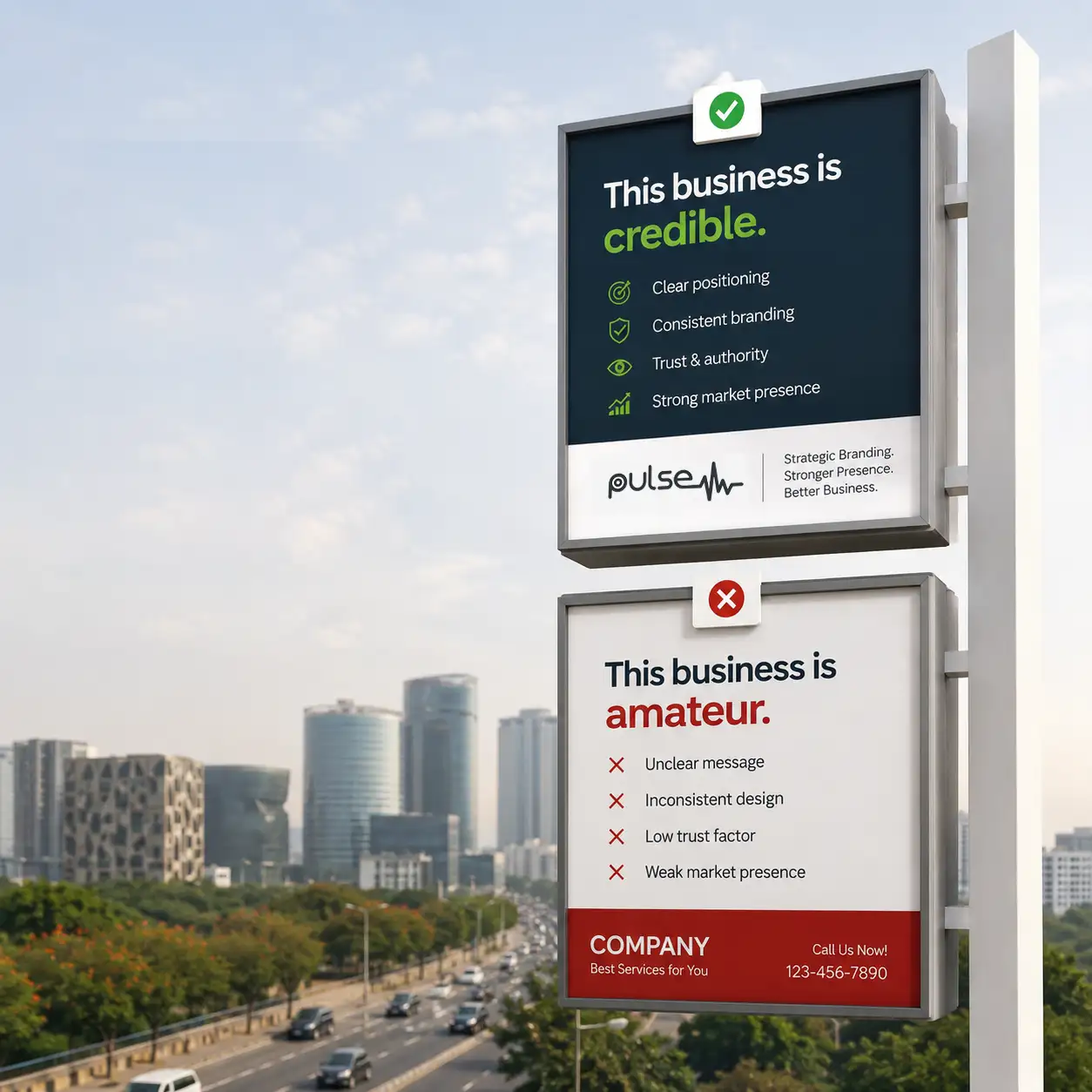 branding page